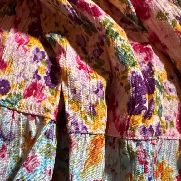 Angie Multicolor Floral Maxi Skirt - Picture 5 of 7